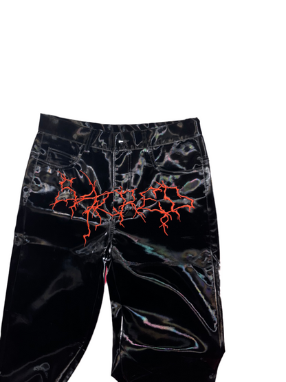 SACRED SIN LEATHER PANTS