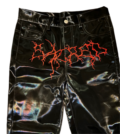 SACRED SIN LEATHER PANTS