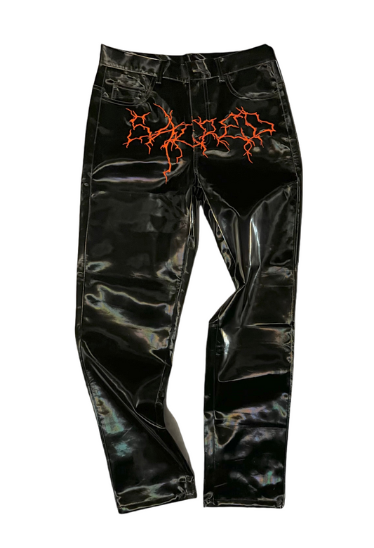 SACRED PU LEATHER PANTS